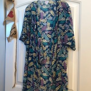 Boho feather print Shirley by Lularoe